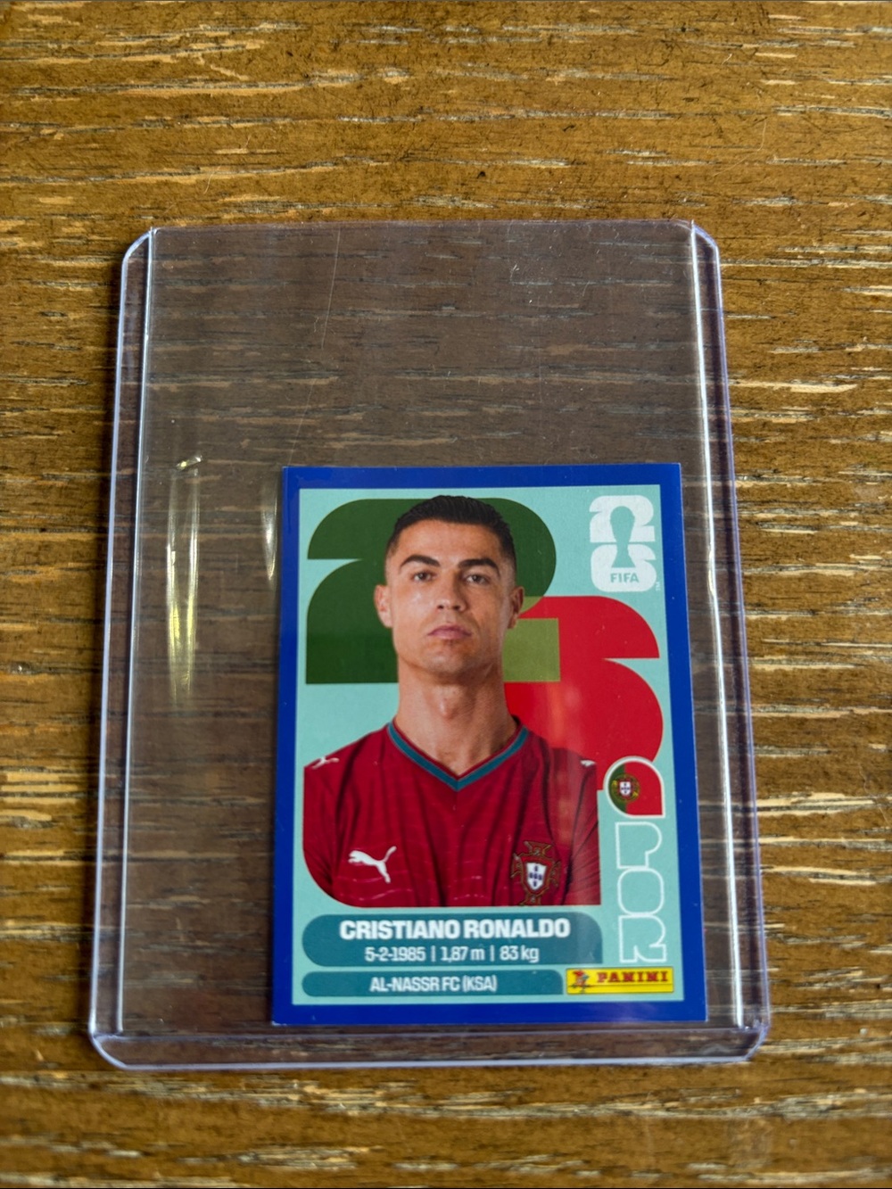 Cristiano Ronaldo card